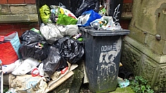 Rubbish on Chapel Street