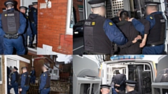 Warrants were issued at properties in Chadderton 