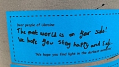 Message of hope from pupils at one of Oldham's Oasis Schools. 