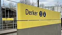 The incident happened at Derker tram stop