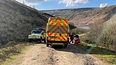 A female walker had made a 999 call asking for help