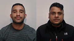 Faizal Hussain (L) and Rezwan Javed (R)