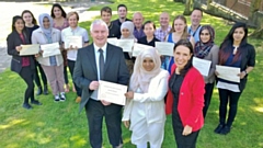 In a pre-Covid summer programme Debbie was joined by Bryn Hughes - father of the late PC Nicola Hughes, and founder of the PC Nicola Hughes Memorial Fund - who awarded certificates to the participants on their last day.