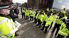 Police operation in Oldham