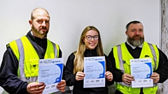 H&S Committee members (left to right): Phil Eaton, Nichola Roddy and James Croly.