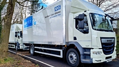 One of the new fully electric HGVs