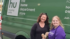 Housing Units staff delivered afternoon tea to children at the Royal Manchester Children’s Hospital