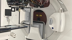 A new life-saving linear accelerator has arrived at The Christie’s radiotherapy centre in Oldham