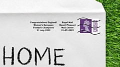 Royal Mail applied a special congratulatory postmark to stamped mail