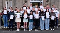 Blue Coat students celebrate their GCSE results today