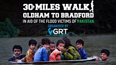 The 'Unity Epic Trek' will be a 30-mile walk from Oldham to Bradford on September 25
