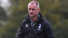 Latics' new first-team coach Francis Jeffers. Images courtesy of OAFC