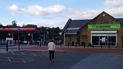 The Co-op store in Lees