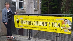 Anne Jones pictured at the Honeybees children's yoga centre