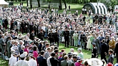 The Queen in Alexandra Park on her 1992 sunshine visit