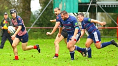 Corey Kelly in action for Oldham at the weekend