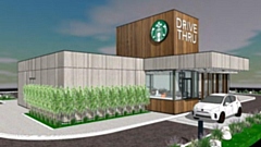 How the new Starbucks drive-thru in Oldham could look