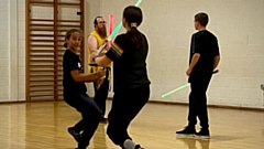 This year the event will welcome a light sabre group