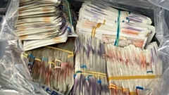 Seized proceeds of crime images courtesy of GMP