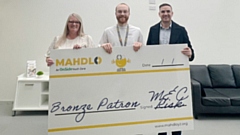 Pictured (left to right) are: Claire Crossfield from Mahdlo, Amos Brooks from Mahdlo and Tony Morris from MC Risk