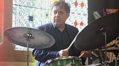 Drummer Clark Tracey, the son of jazz legend Stan Tracey