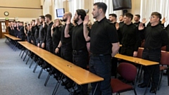 The attestation ceremony is an important moment for all police officers as they embark on a career in policing