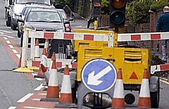 Work to repair the damaged sewer and water main on Lees Road in Oldham 'has been making good progress'