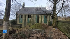 The former Delph Independent Chapel, which is up for auction with Pugh 