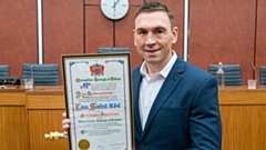 Local rugby legend and charity fundraiser Kevin Sinfield OBE
