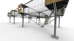 A CGI of the high nets course that were planned for Hollingworth Lake
