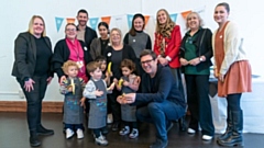 The Greenacres Community Fridge project was announced yesterday by Oldham Council Leader Amanda Chadderton and Mayor of Greater Manchester Andy Burnham