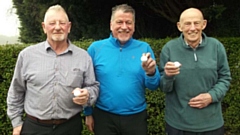 The Oldham Gems winning team are pictured (left to right): Chris, Vic and Mike