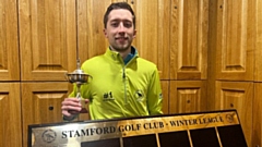 Stamford Winter League champion Thomas Crowdy