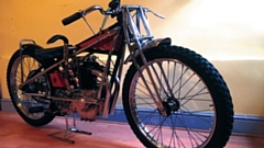 Clem Beckett's magnificent Rudge Whitworth bike