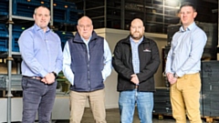 The Linco Automotive team are (left to right): Lee Satloka, Sales Director, Paul Booth, MD, Chris Booth, Commercial Manager, and Alex Chambers, Business Development Manager