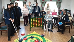 The range of activities that Waterhead Academy students and residents participate in together include board games, crafting, curling, crocheting and baking