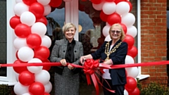 Redrow Lancashire's managing director Claire Jarvis and Mayor of Oldham, Councillor Elaine Garry
