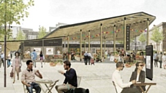 The plans for Ashton market square include a new canopy structure