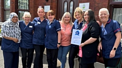 The team from Ashgrove House Care in Chadderton