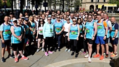 Staff from the Oldham Sixth Form College, the Hathershaw College, Werneth Primary School and Broadfield Primary School joined forces to complete the 10K course