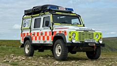 The rescue team soon had a fast party heading towards the casualty