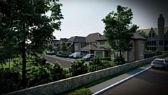 Plans for new homes in Diggle. Image courtesy of Redrow Homes Ltd