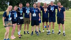 Members of staff from Waterhead Academy pictured at the Tatton Park 10K
