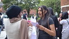 Hathershaw College Principal Mark Giles has spoken of his pride after his students celebrated their GCSE results today