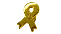This September, show support and raise money for research into children’s and young people’s cancers by wearing a gold ribbon pin badge available from Cancer Research UK shops to mark Childhood Cancer Awareness Month
