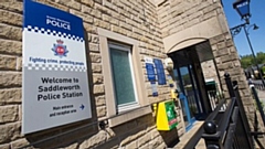 Saddleworth police station. Image courtesy of GMP