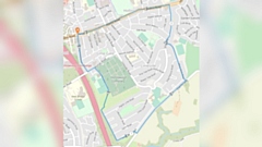 The map highlights the areas in which the powers are authorised, covering the entirety of Failsworth, Limeside and parts of Hollinwood