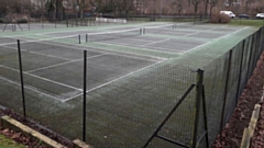 The courts in Alexandra Park, among the busiest in Oldham, will be the first to be upgraded