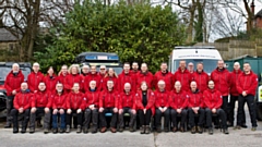 The full Oldham Mountain Rescue Team line up