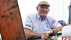 Intrepid solo rower Frank Rothwell. Image courtesy of Oldham Athletic / World's Toughest Row